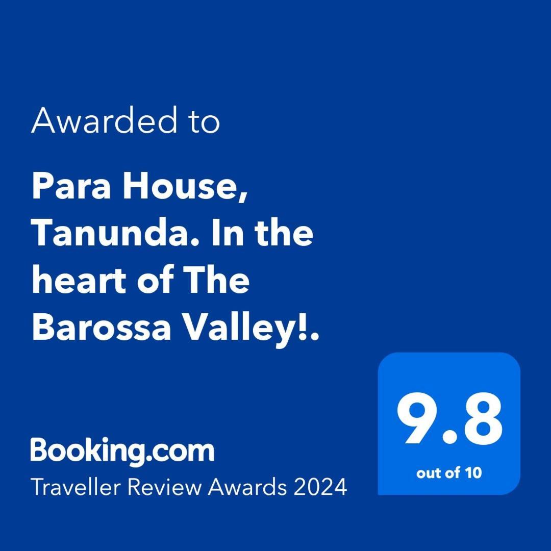 Para House, Tanunda. In The Heart Of The Barossa Valley!. Villa Dış mekan fotoğraf